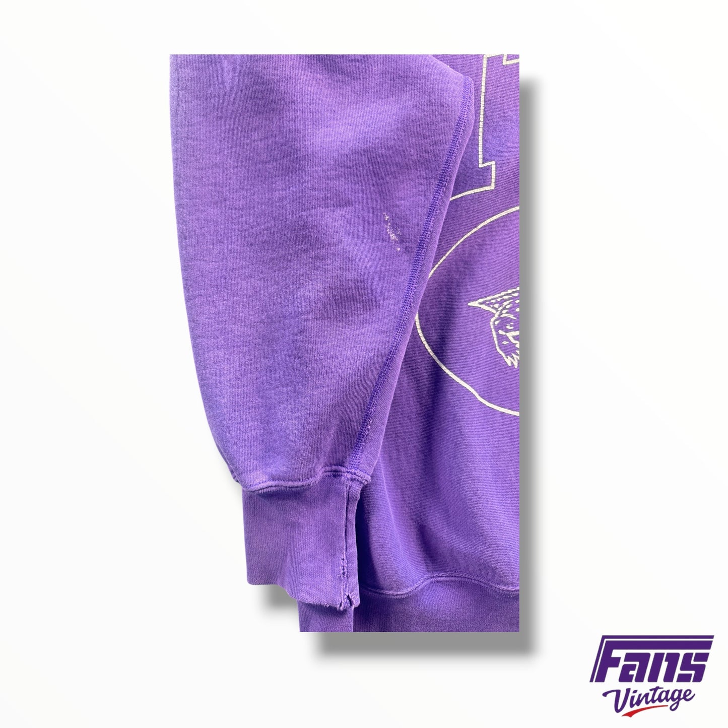 Vintage 80s TCU ‘Reverse Weave’ Crewneck