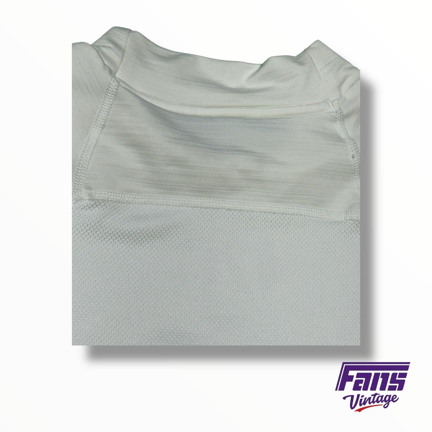 TCU Nike football team issued compression thermal cutoff shirt
