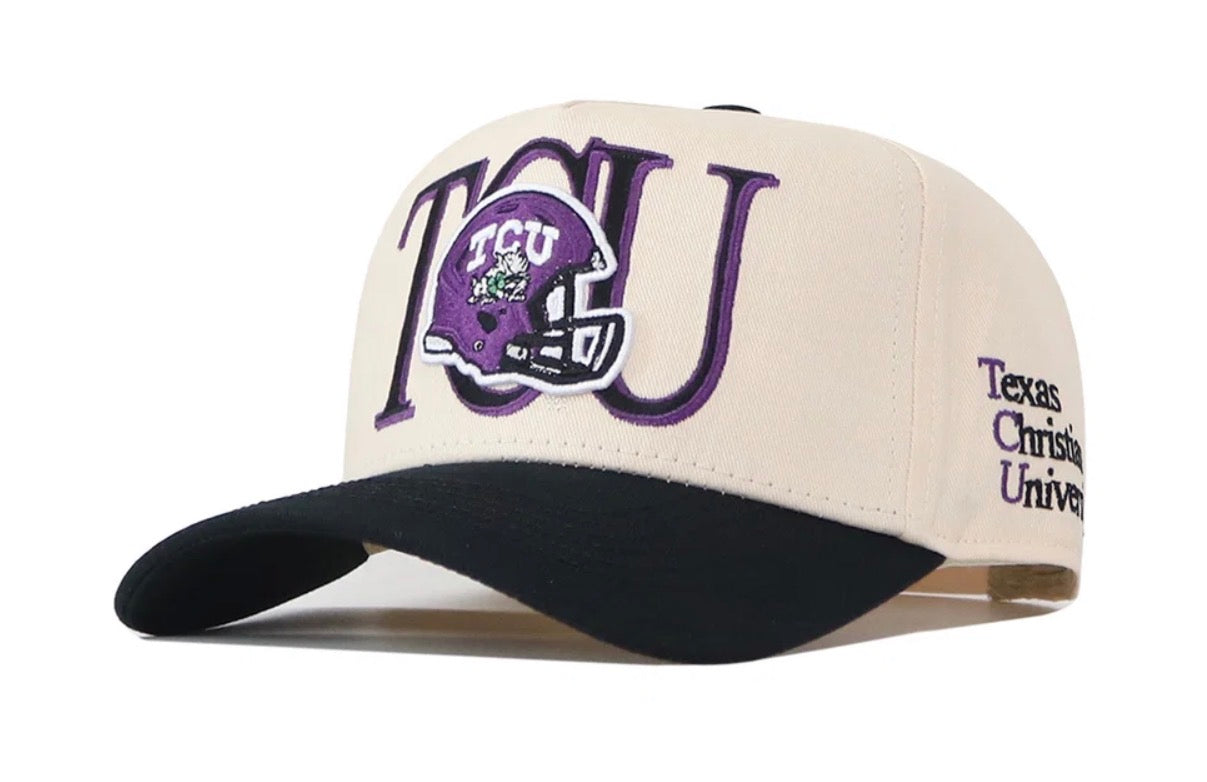 TCU Football Shamrock Helmet Aer Lingus Limited Edition Hat by No Rivals