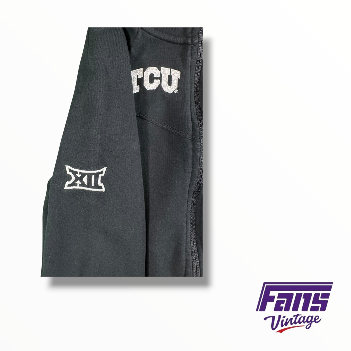 TCU Team Issued Women’s Custom Nike Tech Blackout Travel Jacket