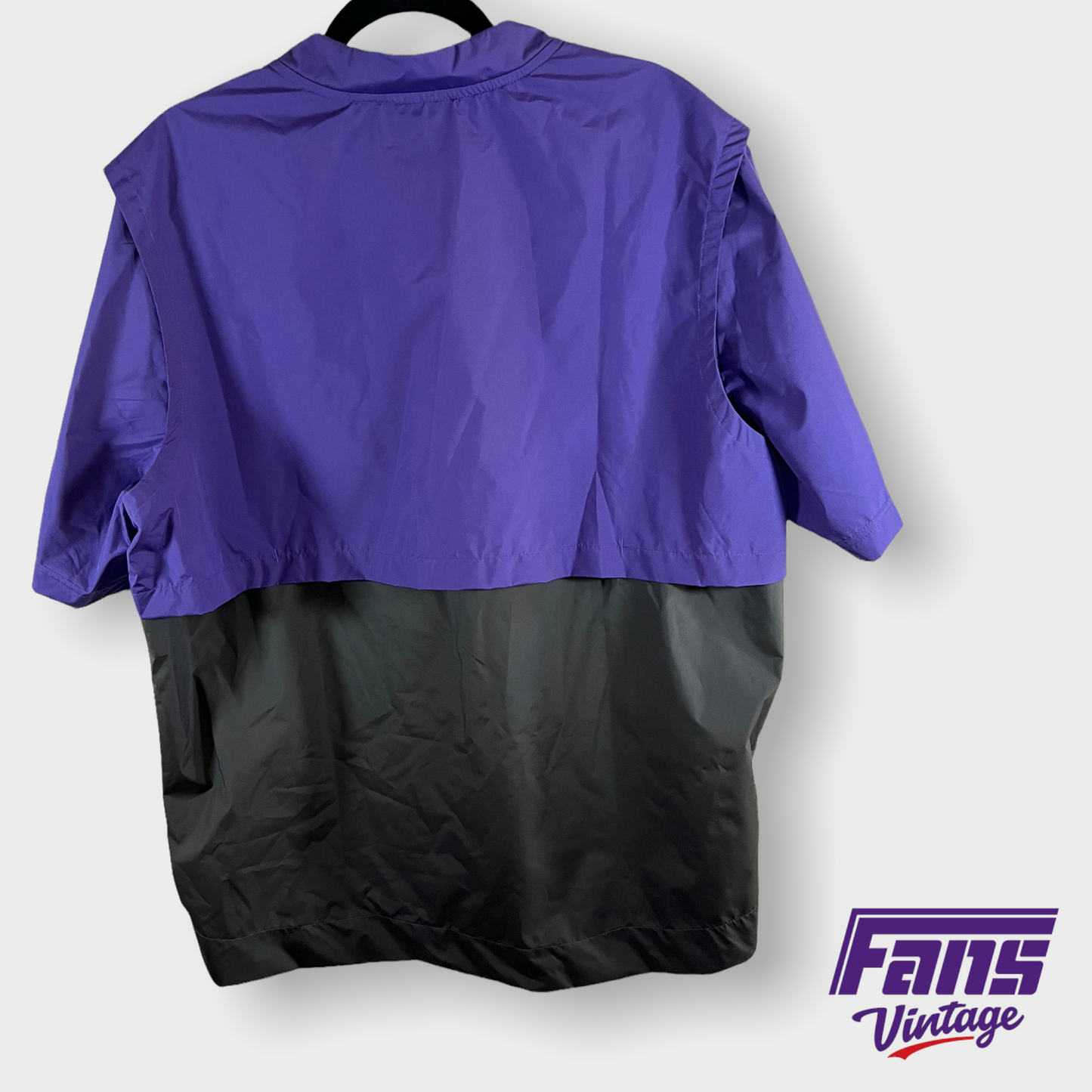 TCU Team Issued “On Field” Nike Coach's Sideline Half Zip Pullover