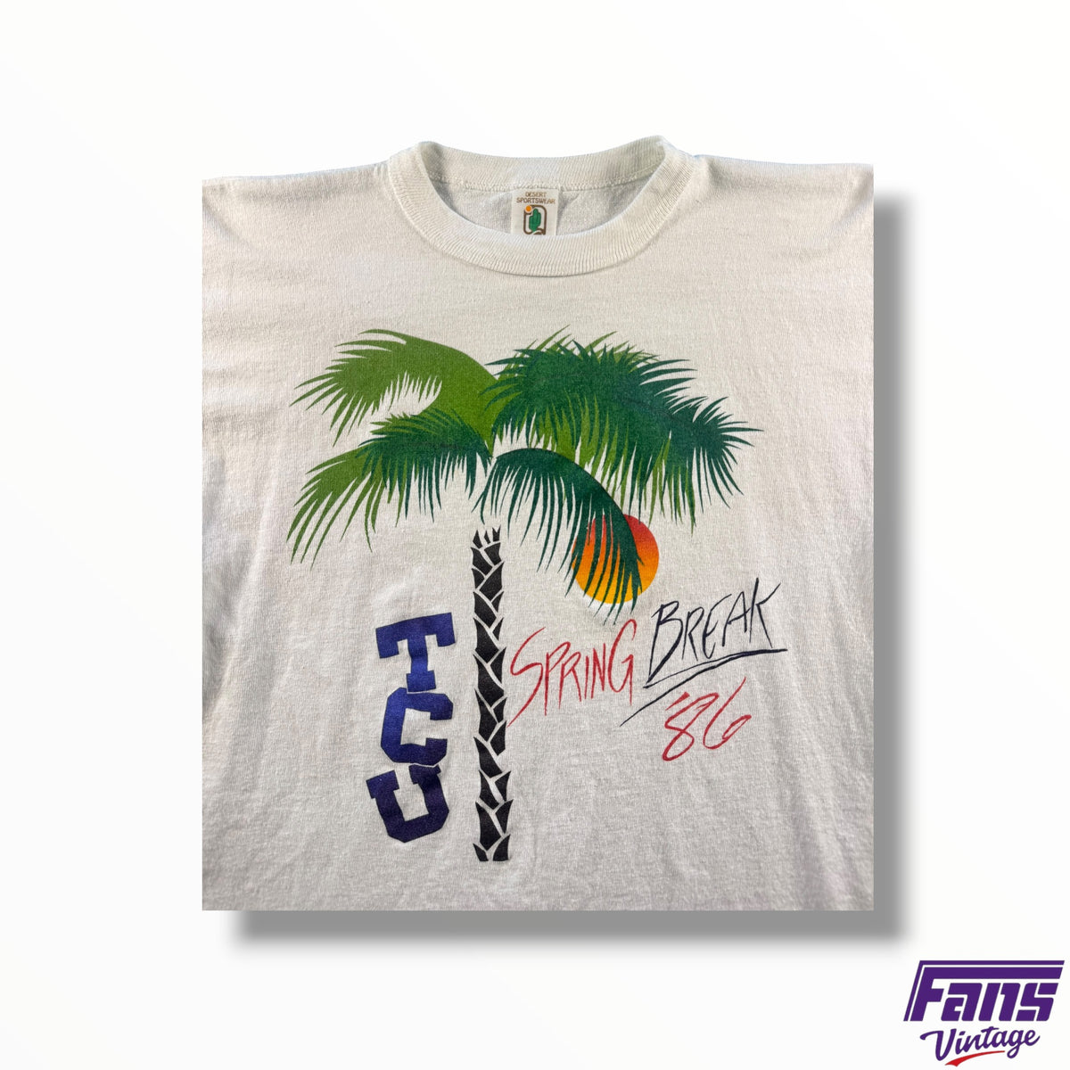 Vintage TCU Spring Break ‘86 Tee