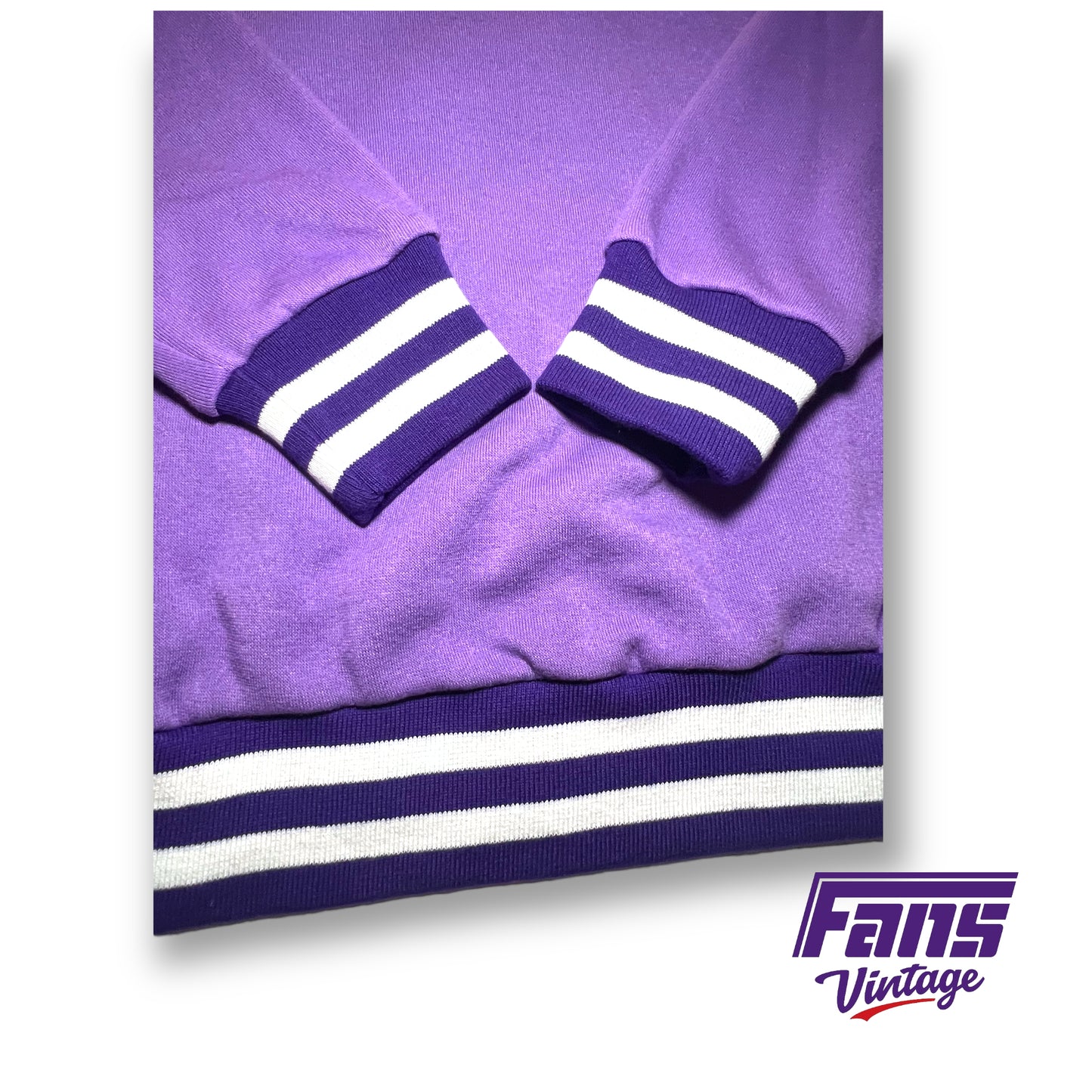 Fans Vintage 1990s TCU Varsity Crewneck Sweater