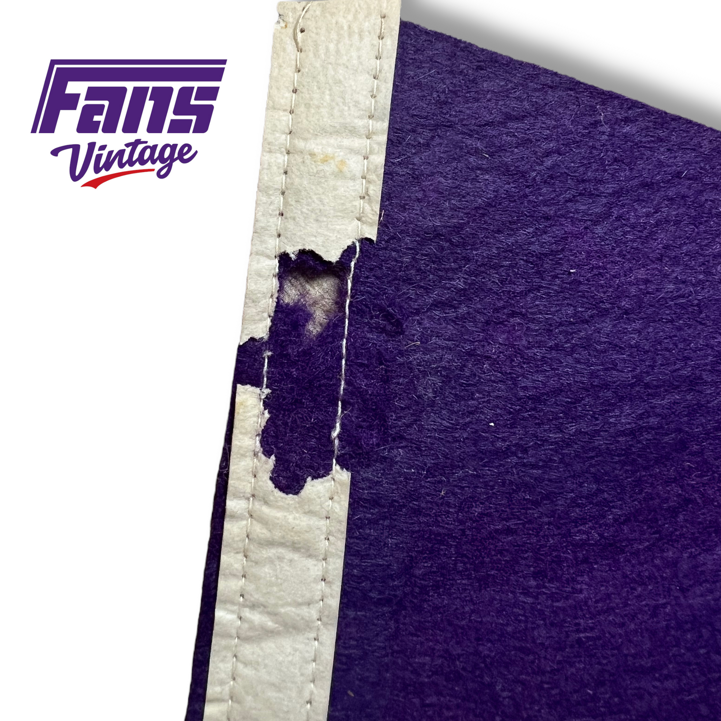 Vintage 1970s-80s TCU pennant