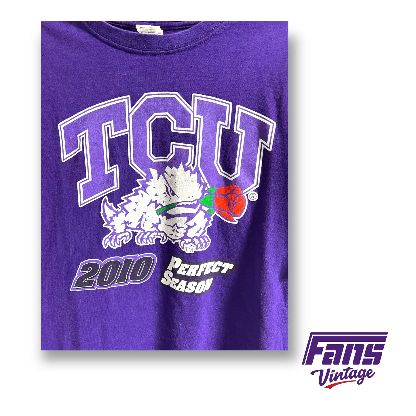 Insane TCU 'Perfect Season' t-shirt - Epic