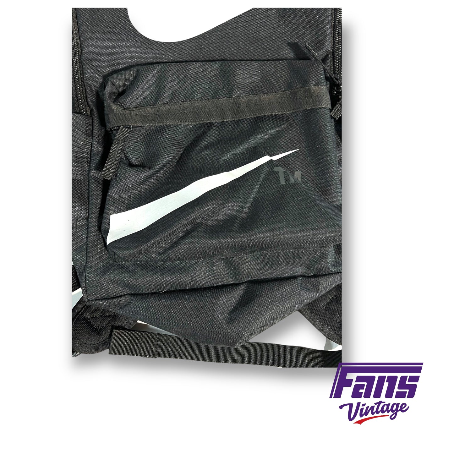 Nike TCU team issued double swoosh backpack