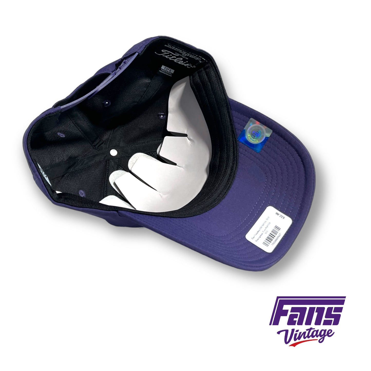 Titleist TCU Golf snapback hat