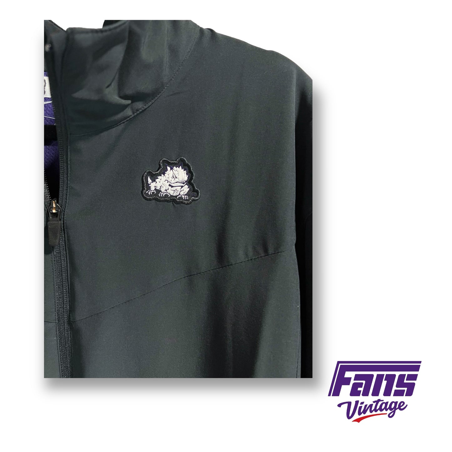 Nike TCU team issued dri-fit jacket