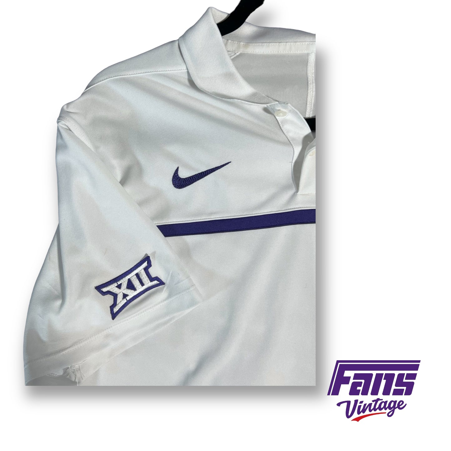 Nike TCU team issued Premium dri-fit polo