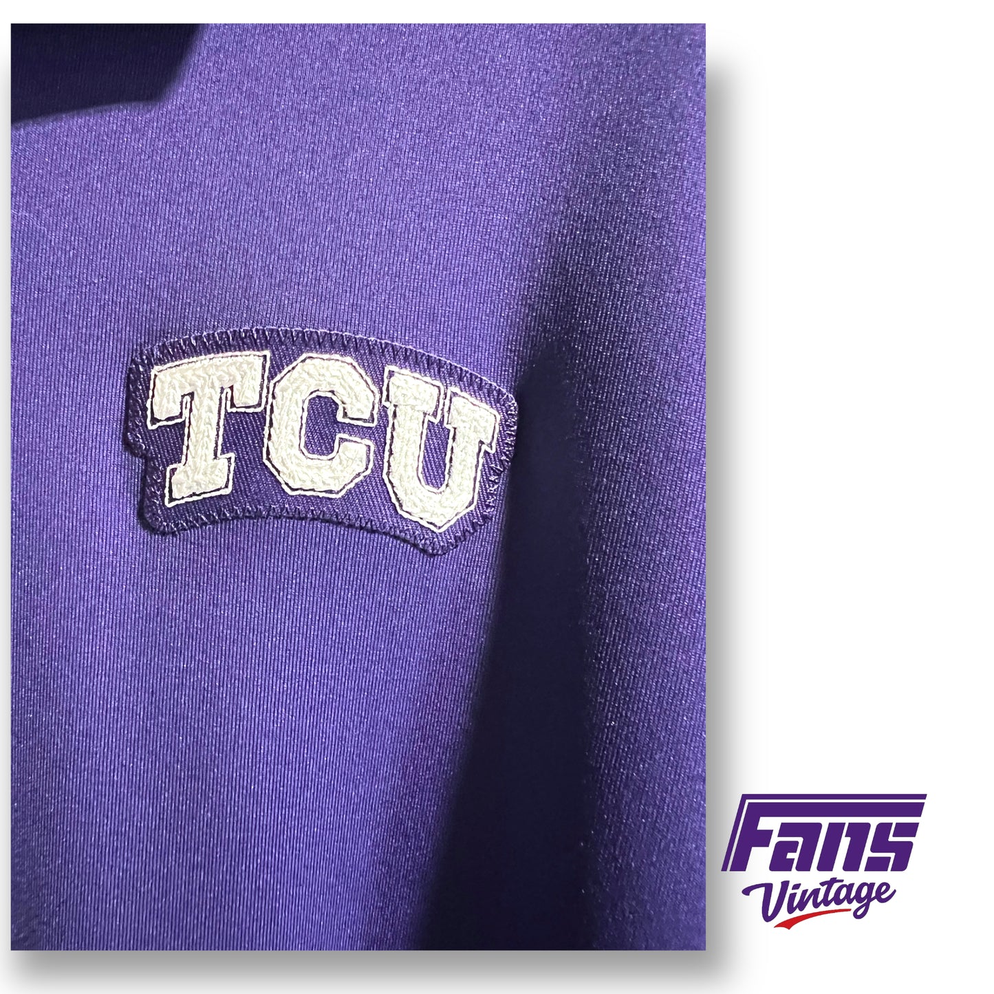 Nike TCU team issued dri-fit polo