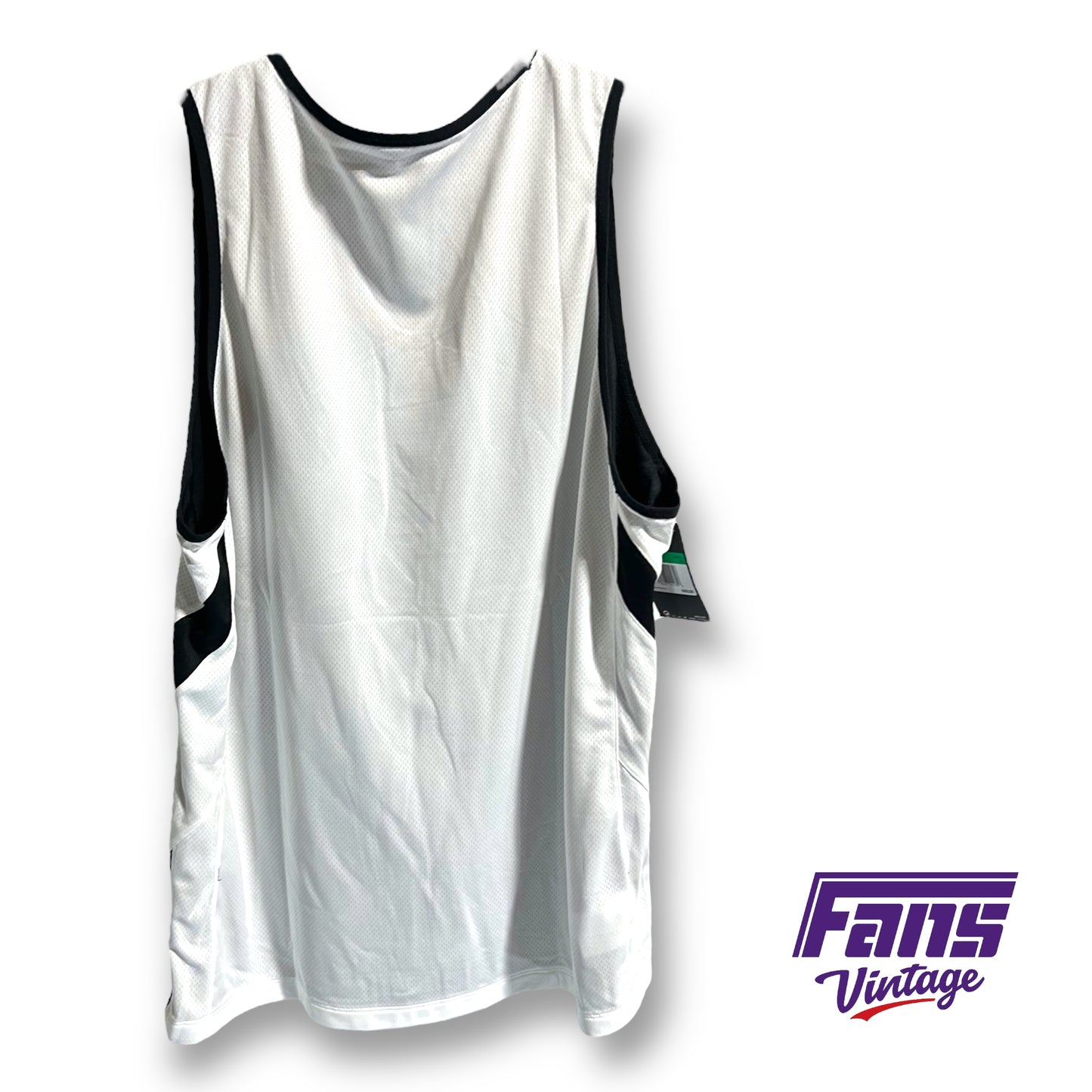 Nike TCU Basketball Team Issued Throwback Script Reversible practice jersey - New with tags!