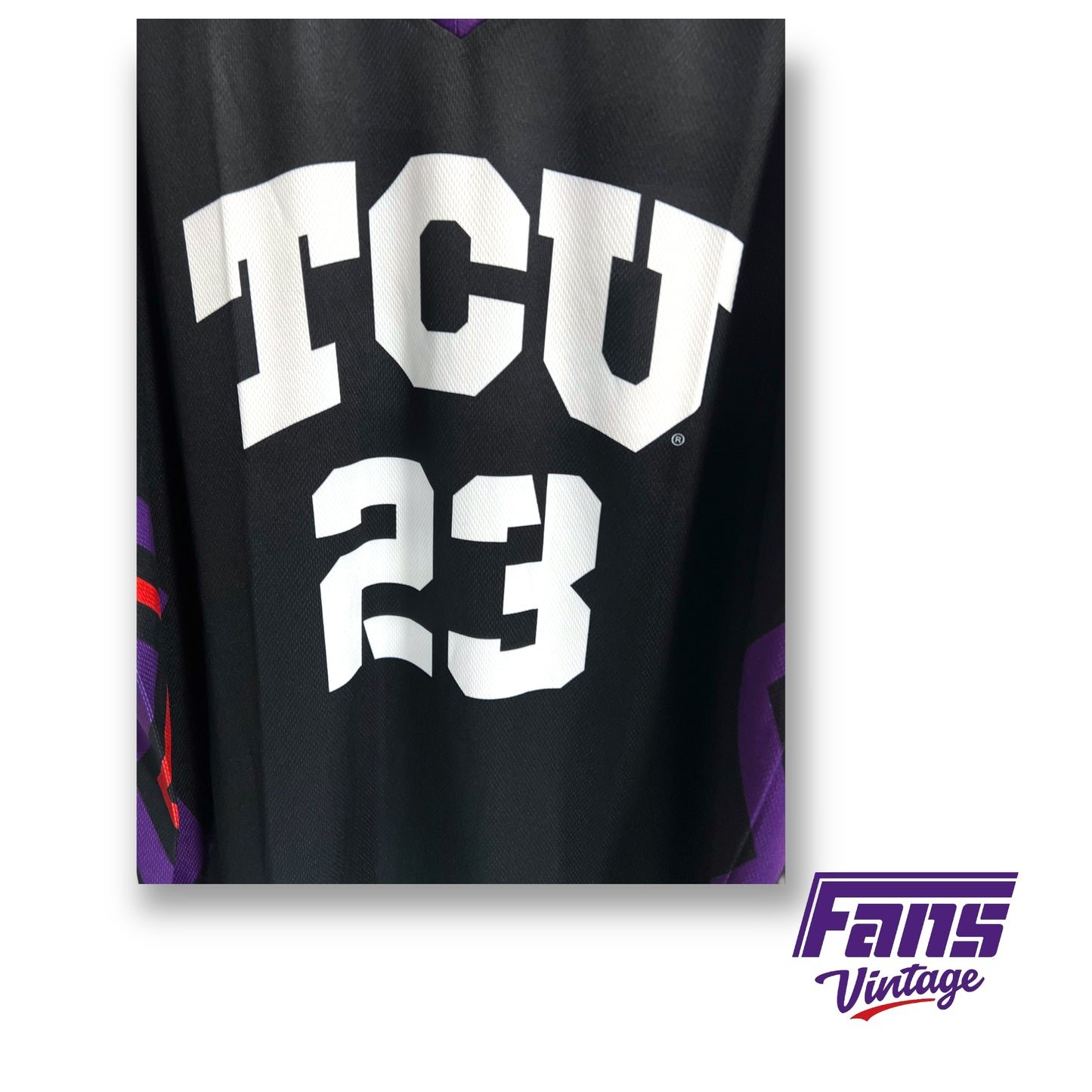 TCU Basketball black jersey - Limited Edition
