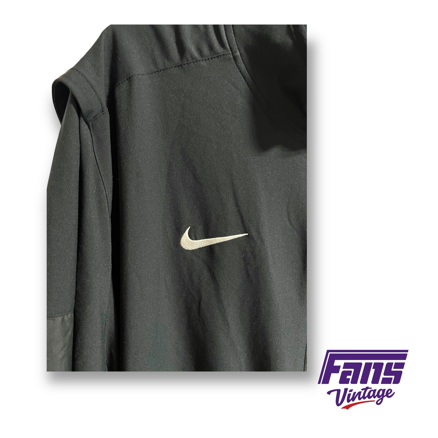 Exclusive Nike TCU coach issued jacket