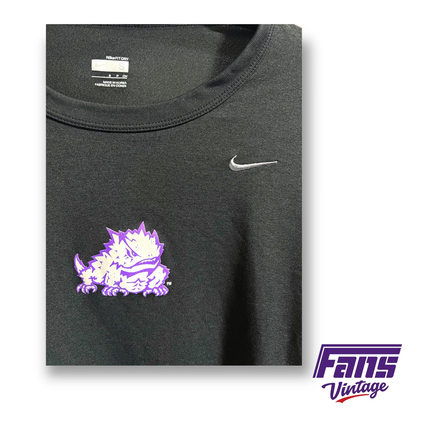 Nike TCU team issued workout tee