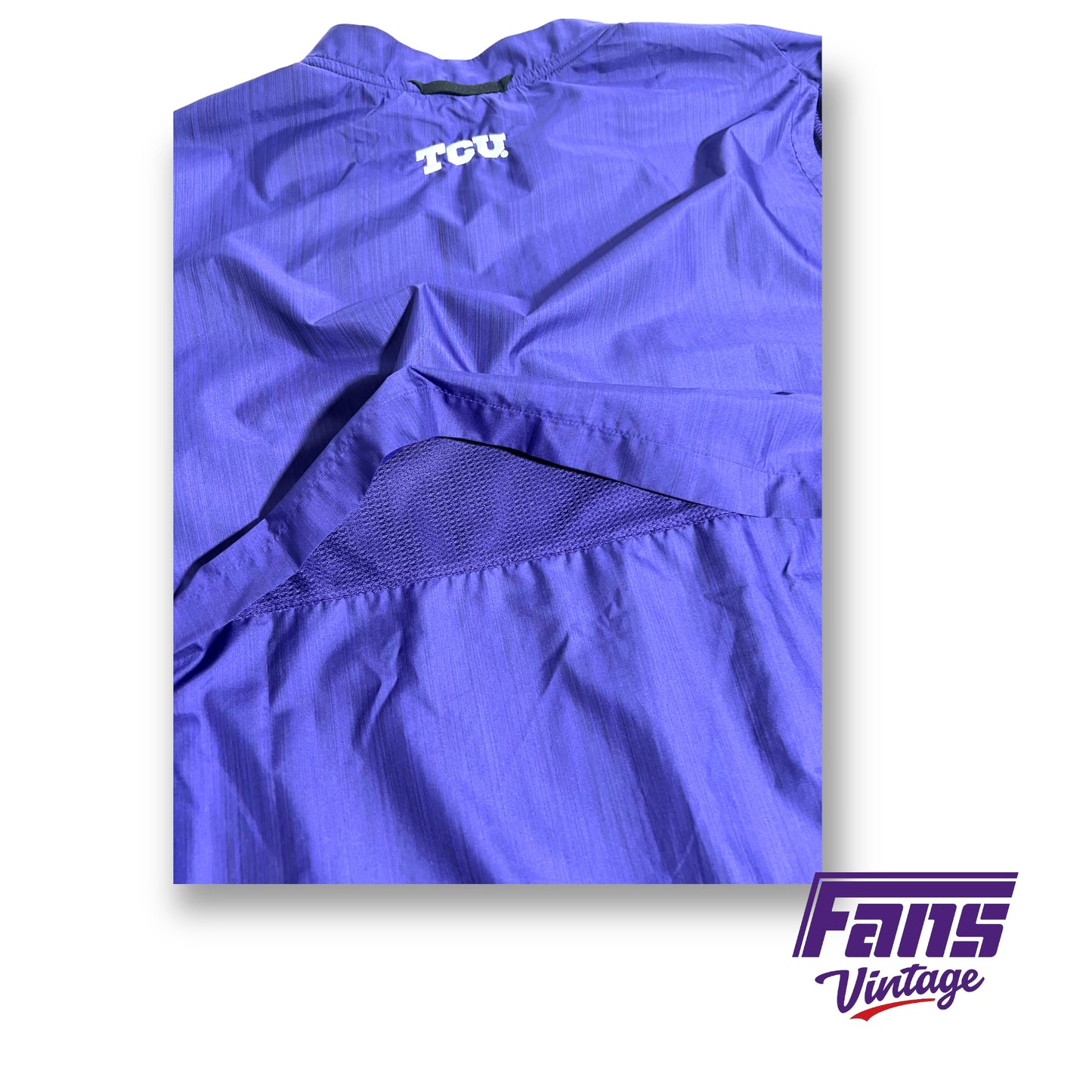 Nike TCU coach's pullover w/Frog script - Rare