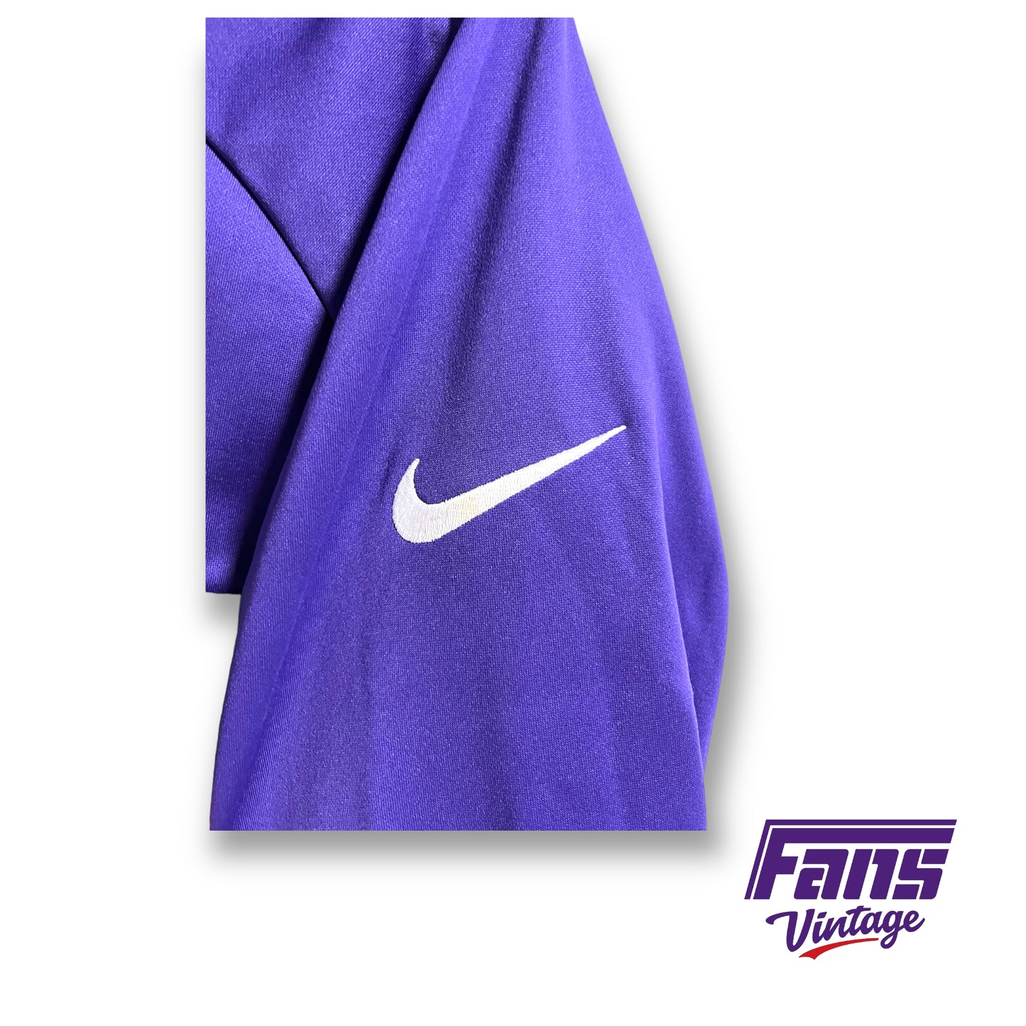 Nike Golf TCU team issued quarter-zip pullover