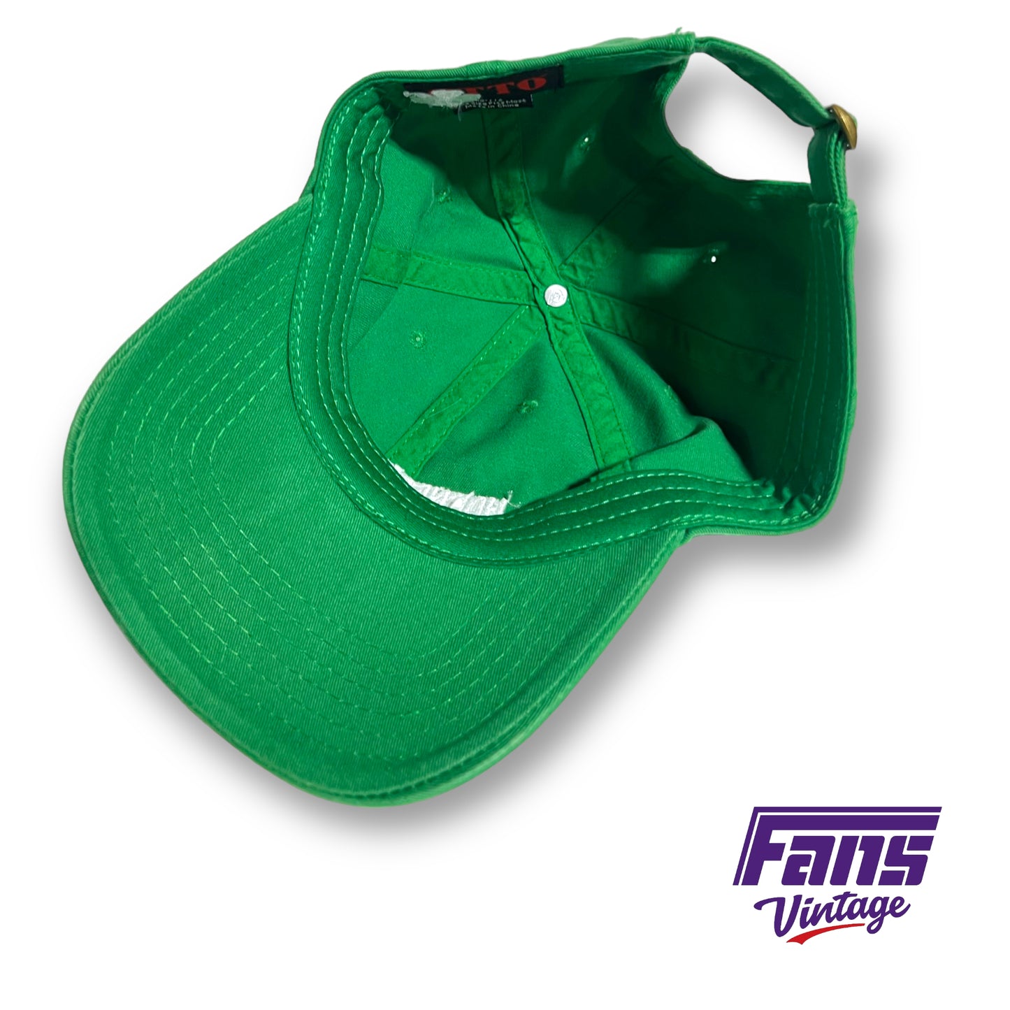 TCU Baseball St. Patricks Day adjustable hat