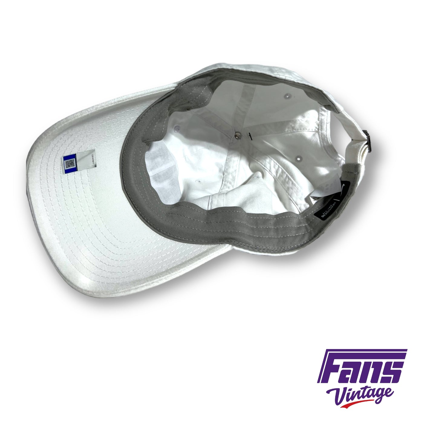 Nike TCU team issued strap back hat