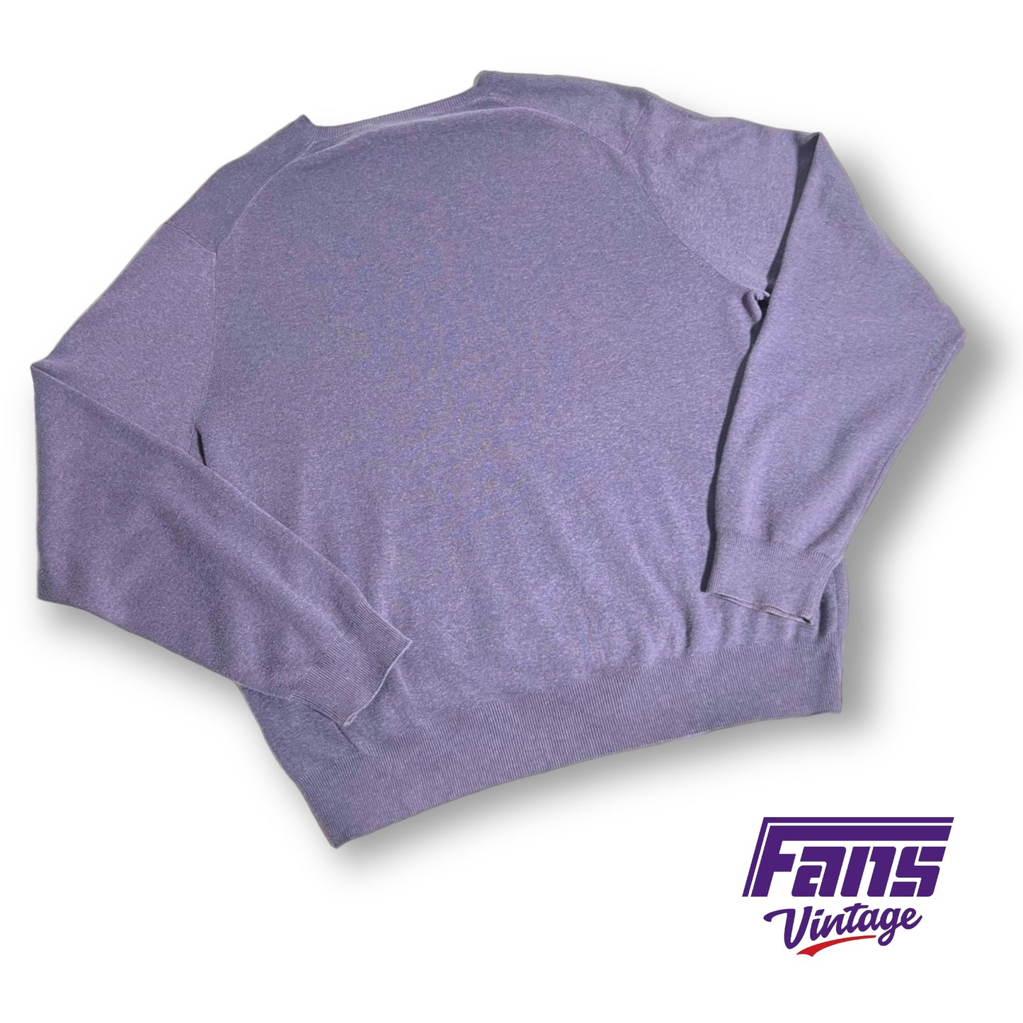 Vintage Ralph Lauren Lavender V-Neck Sweater