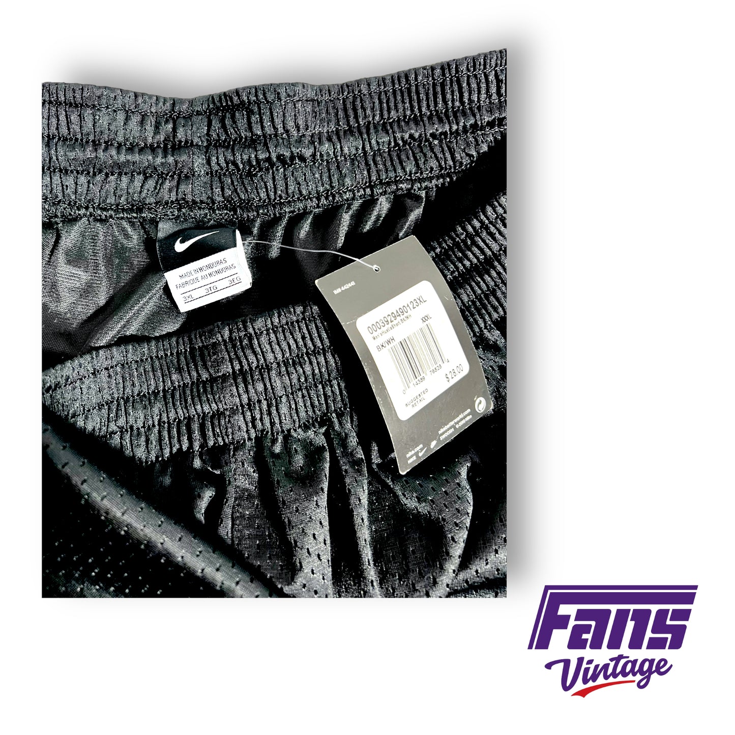 Nike TCU team issued Rose Bowl shorts