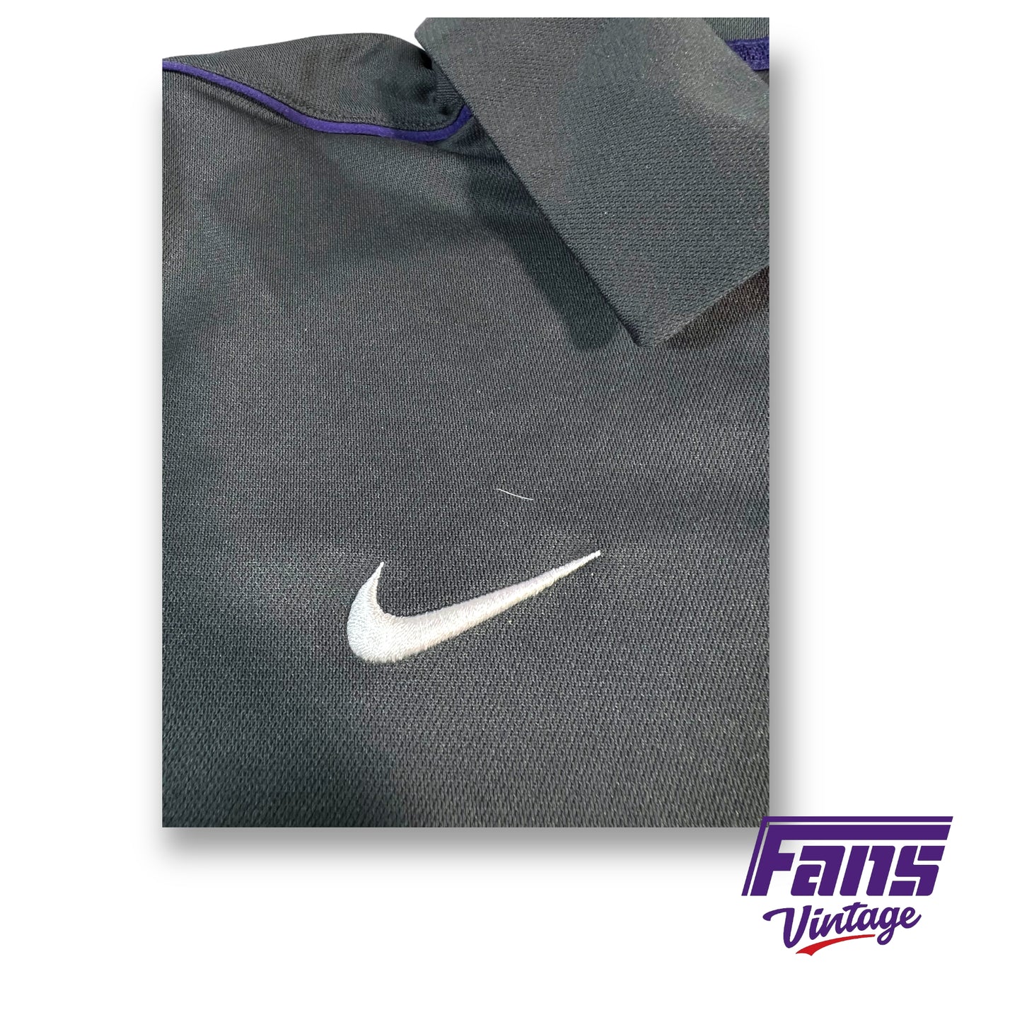 Nike TCU 'Horned Frogs' team issued polo