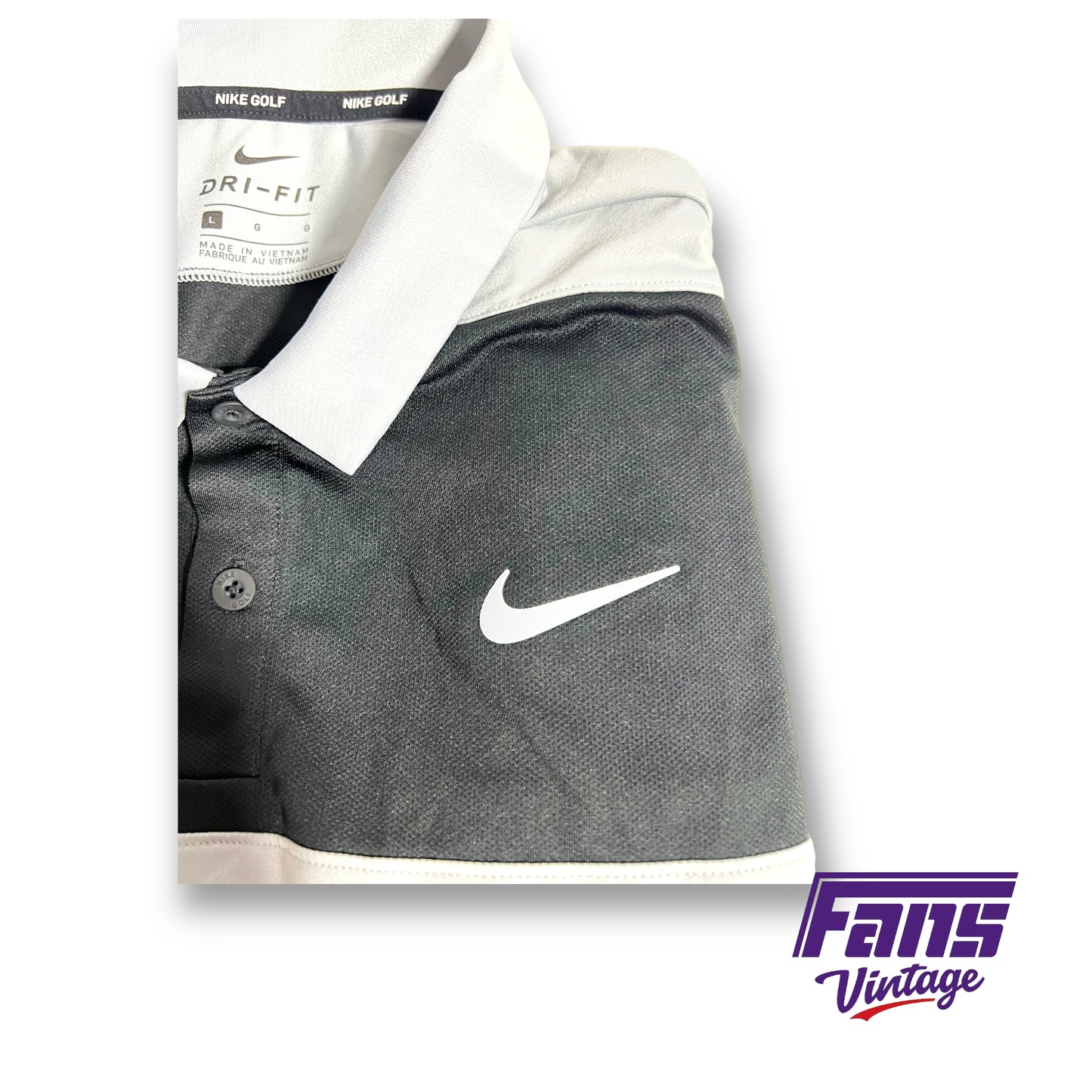 Nike Golf limited edition TCU coaches polo