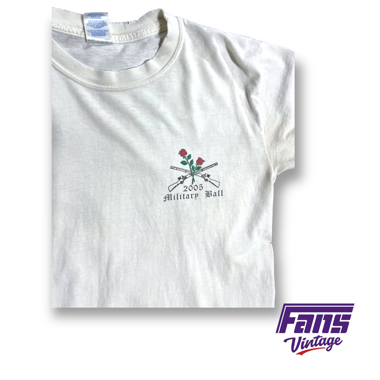 Vintage Y2K TCU ROTC Military Ball Bill Murray t-shirt