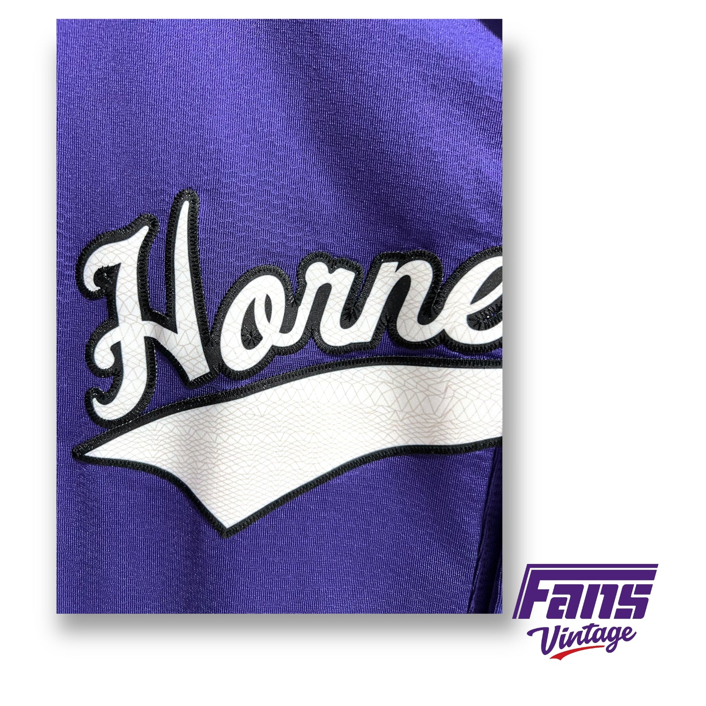 TCU Baseball “Horned Frogs” Frogskin Script Nike Fan Jersey