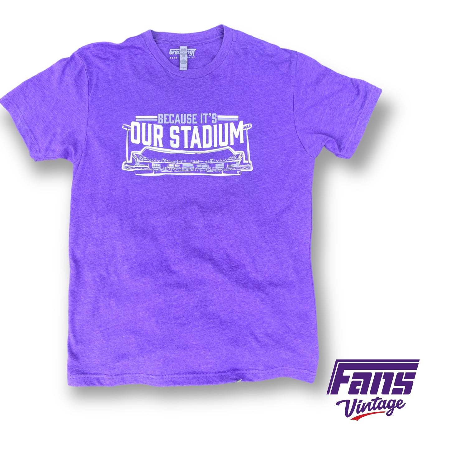 TCU Baseball Lupton “Because it’s our stadium” tee