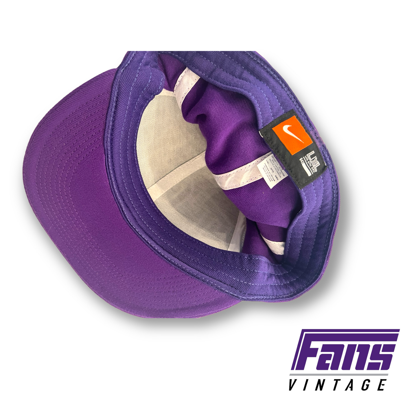 Y2K Vintage TCU Big Logo Nike Flexfit Hat