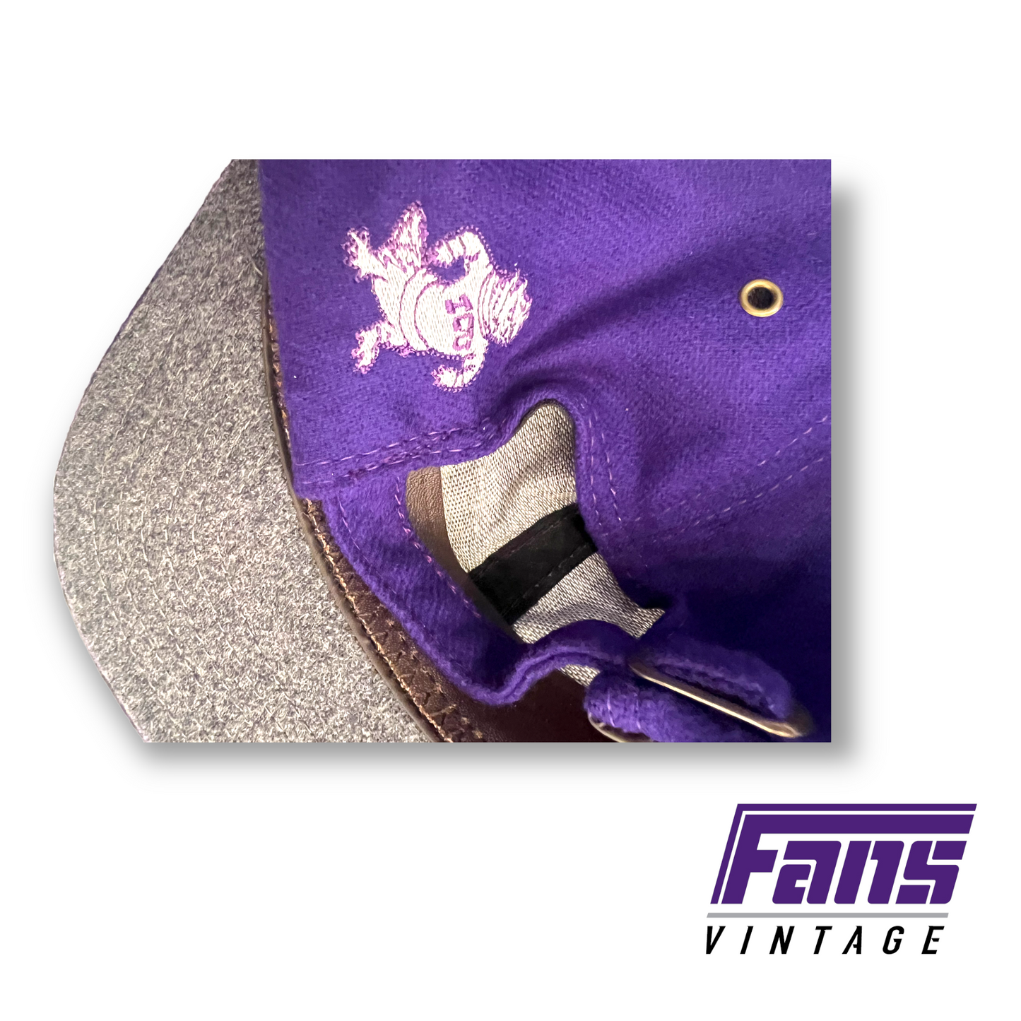 New with Tags! Throwback/Vintage Style Crushable & Packable Wool TCU strapback hat