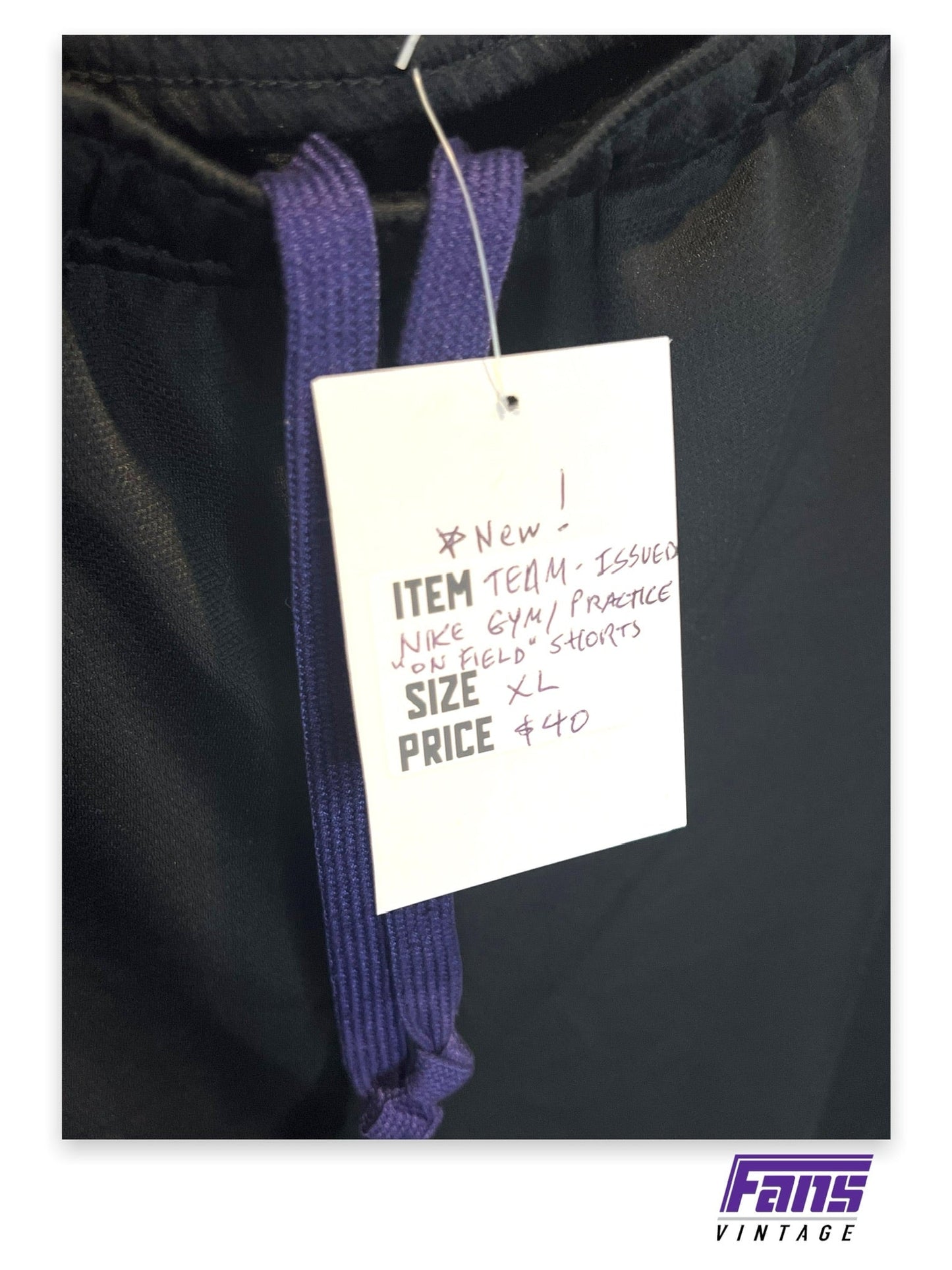 New! Team-Issued TCU Athletics Workout Shorts - Nike Drifit "On Field" Edition