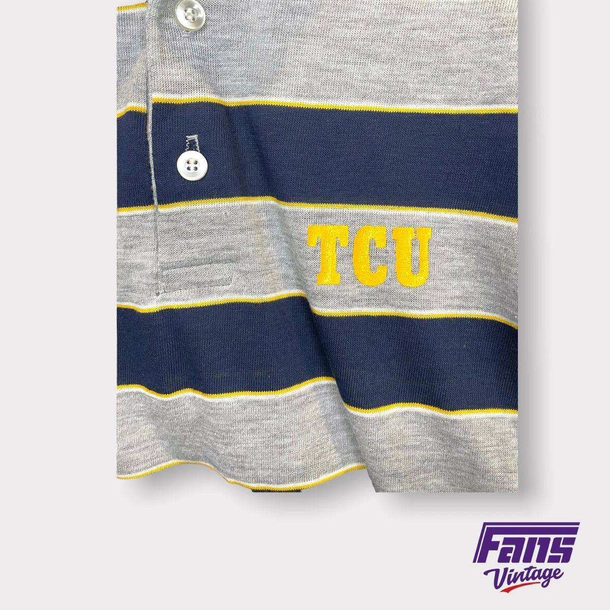 Rad '80s Vintage TCU Champion Polo