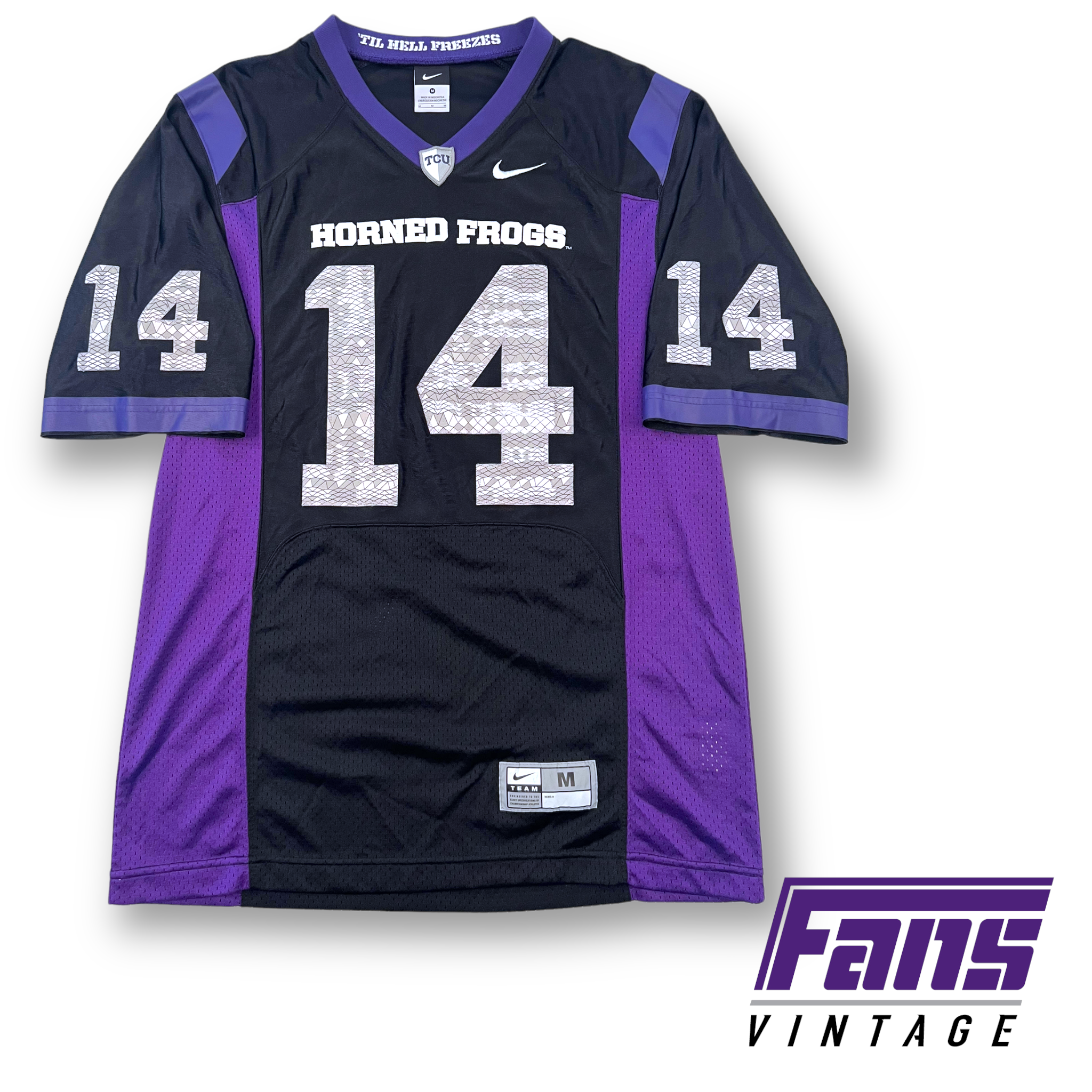 Epic Nike TCU 'Andy Dalton Rose Bowl' jersey tee - Frogskin