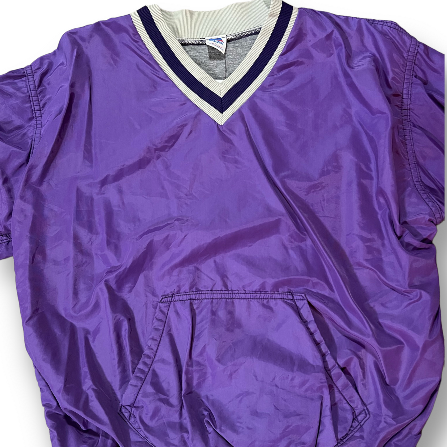 90s vintage purple v-neck pullover