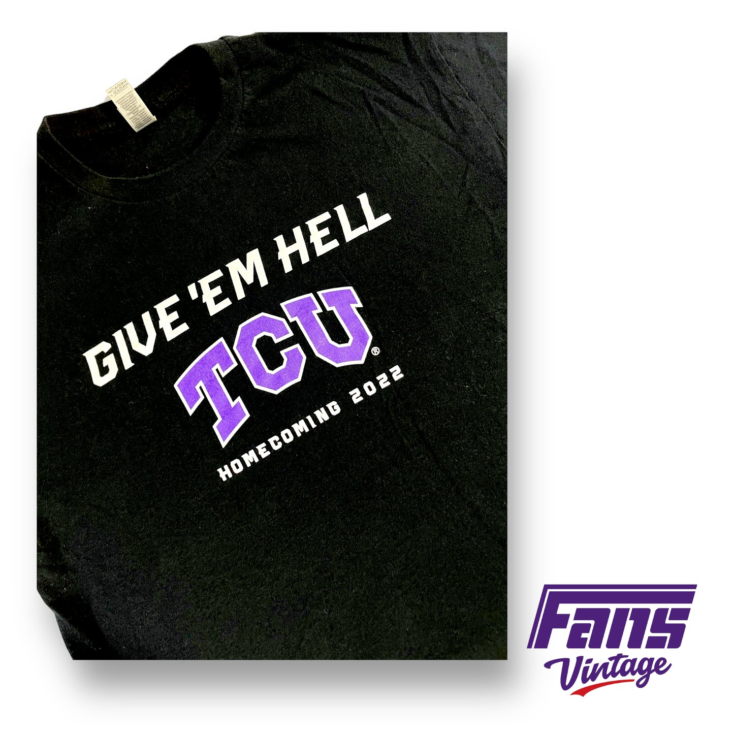 2022 TCU Homecoming 'Give 'Em Hell' t-shirt