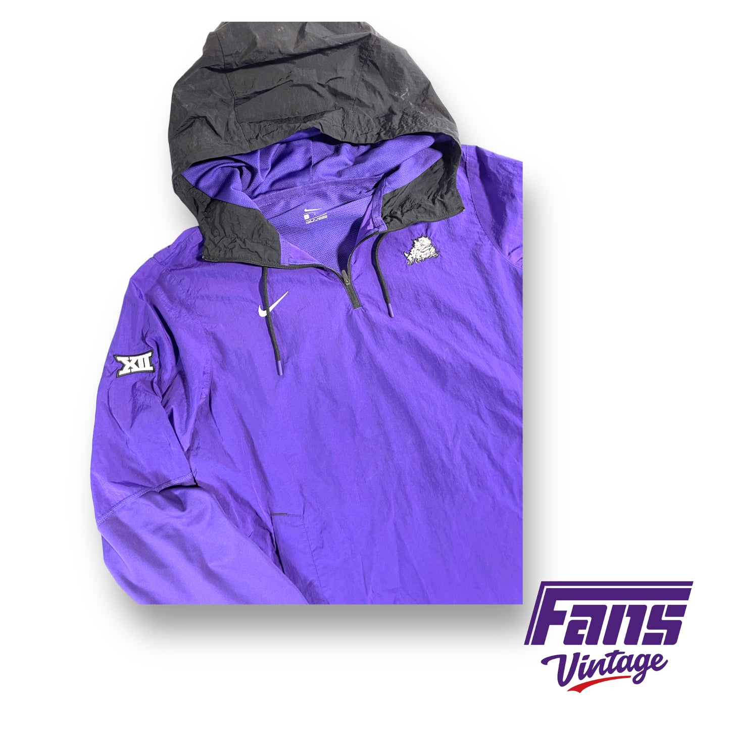 Nike TCU team issued wind breaker jacket