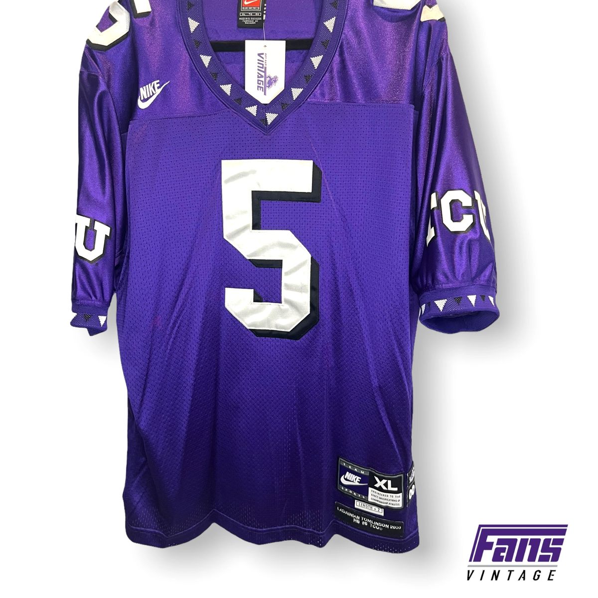 RARE - Nike 2000 Fully Stitched LaDainian Tomlinson Vintage TCU Footba â Fans Vintage