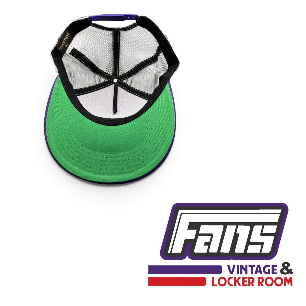 TCU Football Vintage Throwback Running Frog Logo Trucker Hat