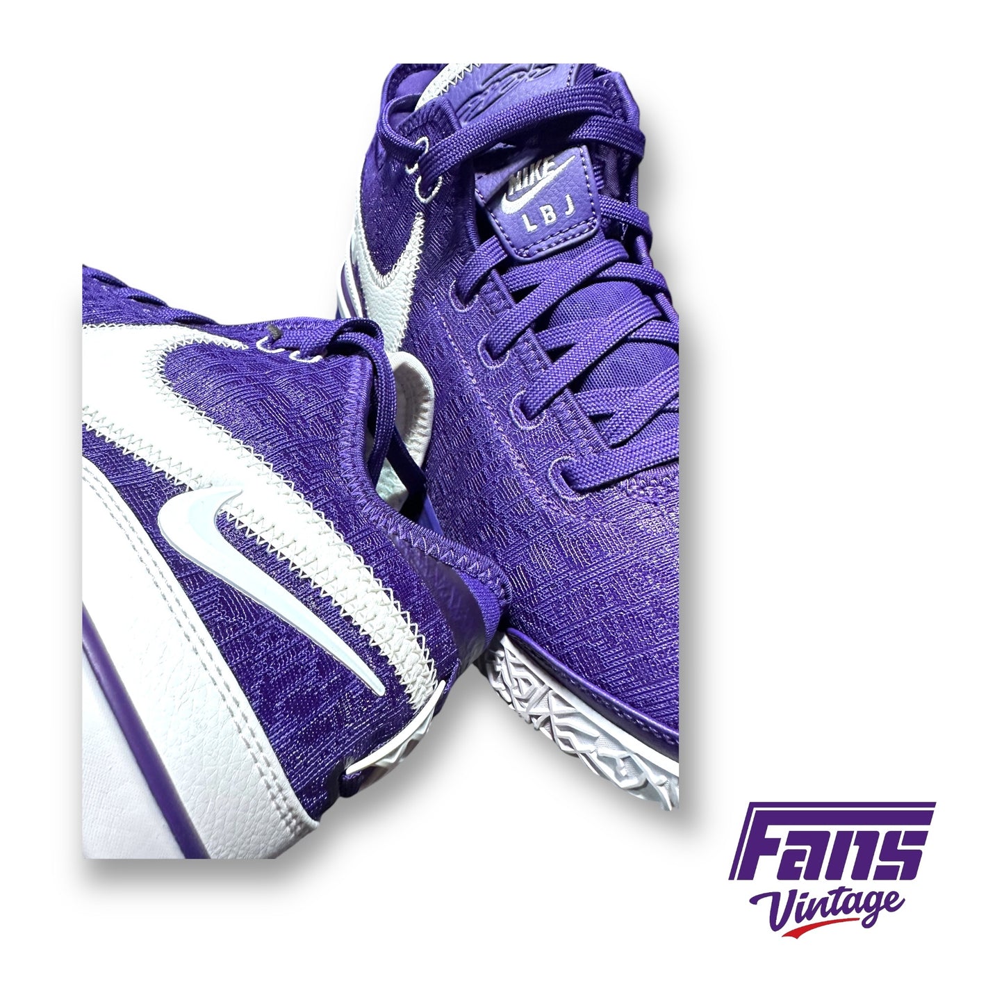 Zoom LeBron NXXT Gen TB Promo 'Team Purple’ TCU Team Exclusive Basketball Sneakers