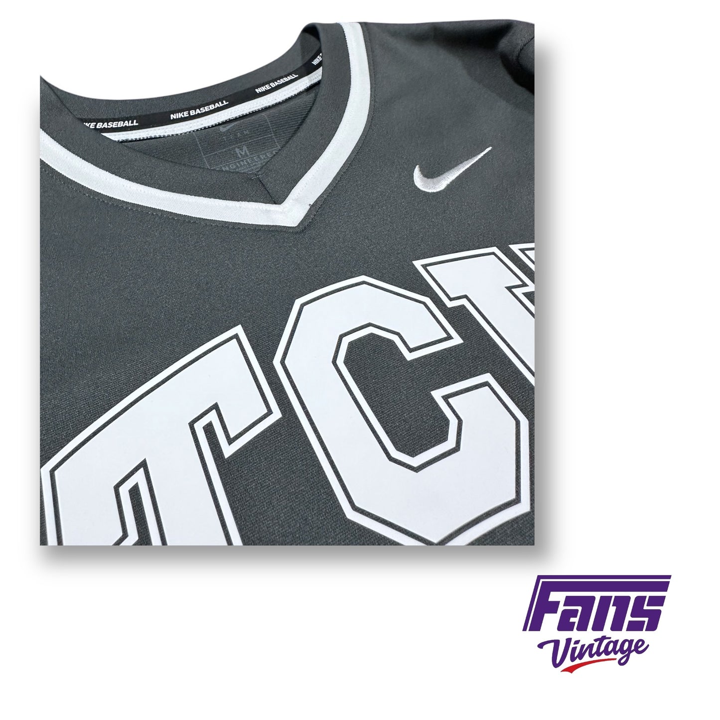 2022 TCU Baseball Game Worn Jersey - CWS Season Practice Jersey!