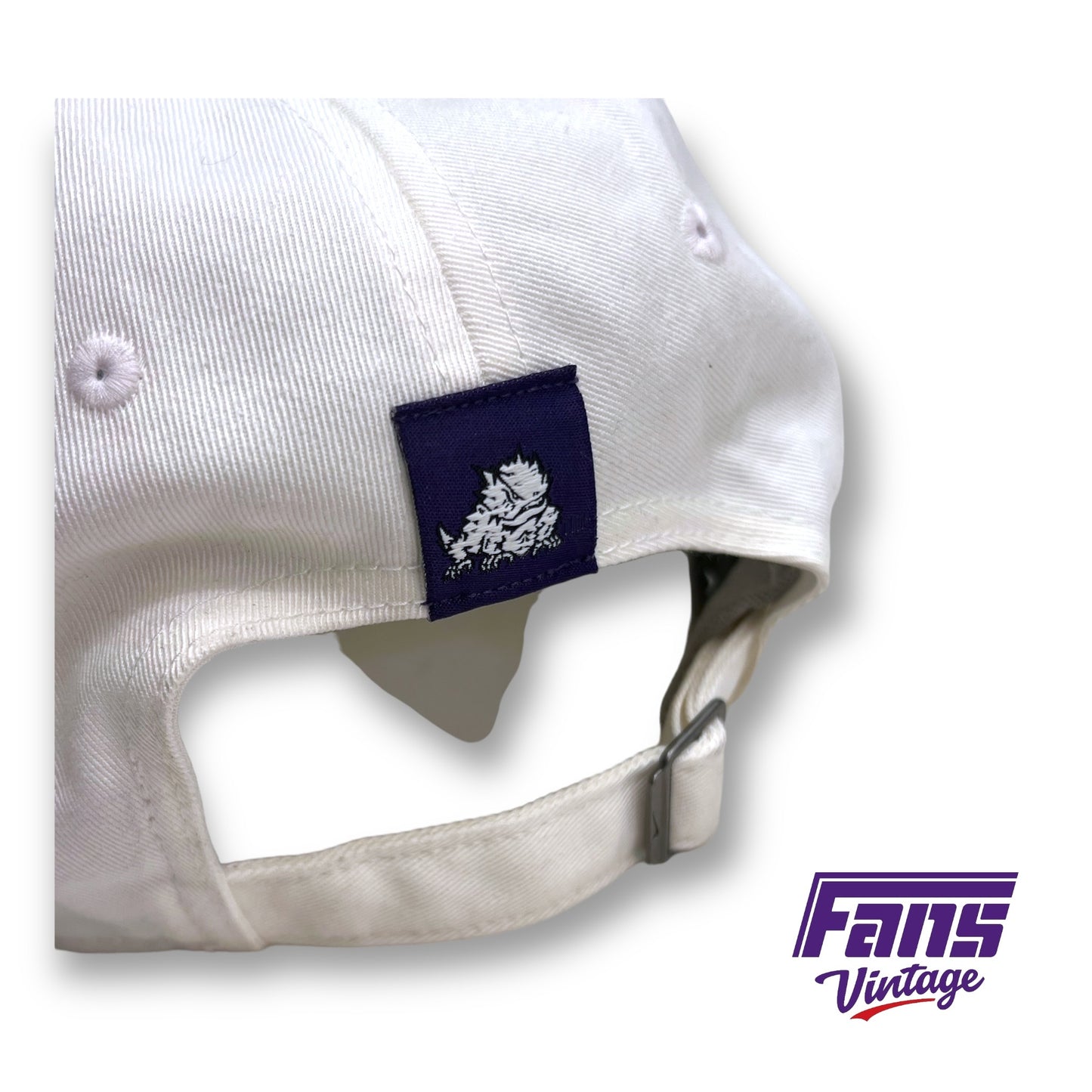 TCU Football Team Issued White Nike “Dad” Hat