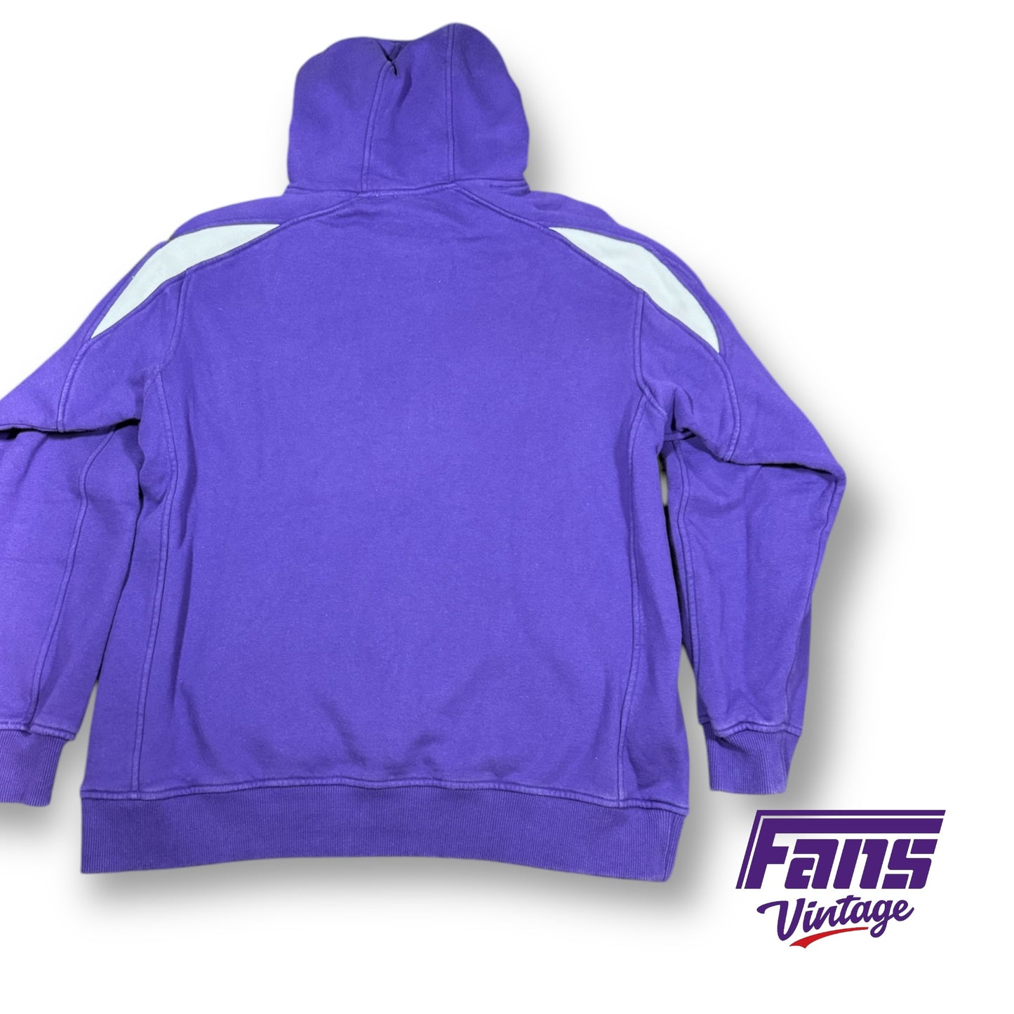 Unique TCU Basketball Team / Player Issued Y2K Vintage Nike Center Swoosh Hoodie