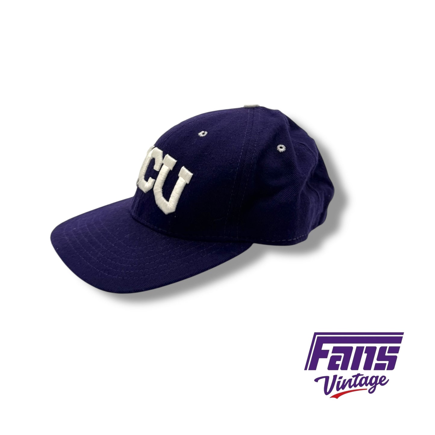 Vintage 90s TCU Horned Frog Classic Strap Back Style Hat