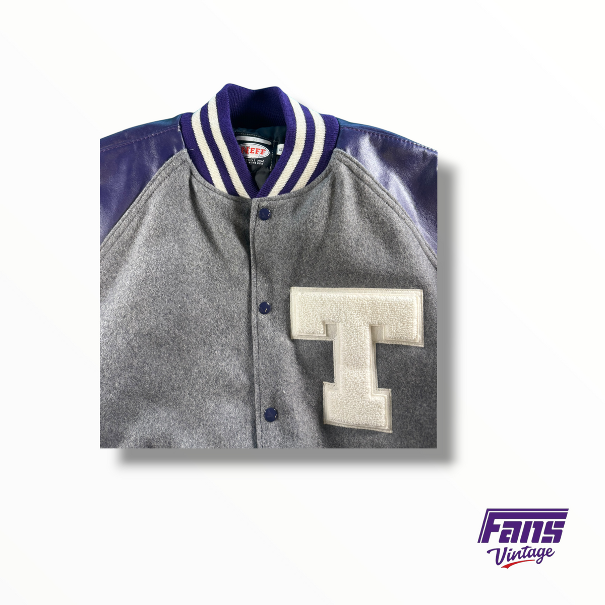 Vintage Ultra Rare 80’S Block T Letterman in Perfect Condition