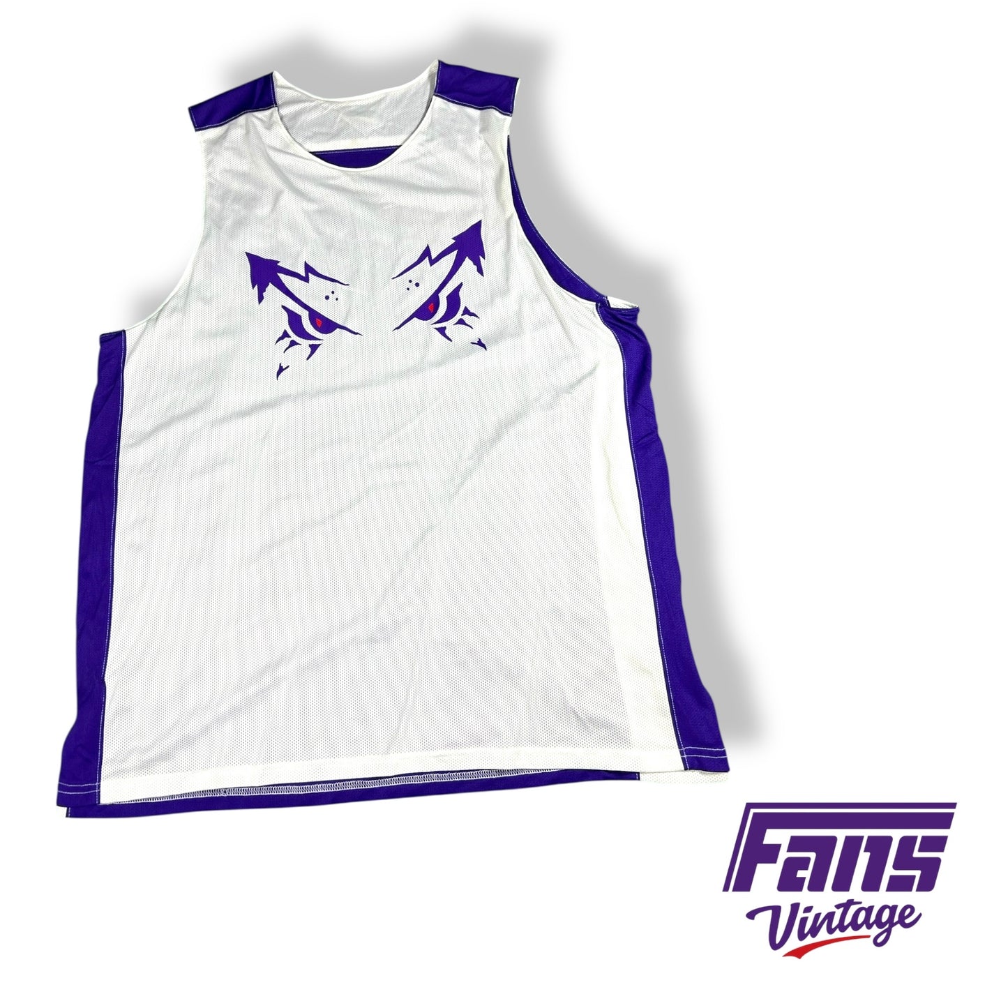 Rare TCU men’s basketball reversible jersey with two different logos!