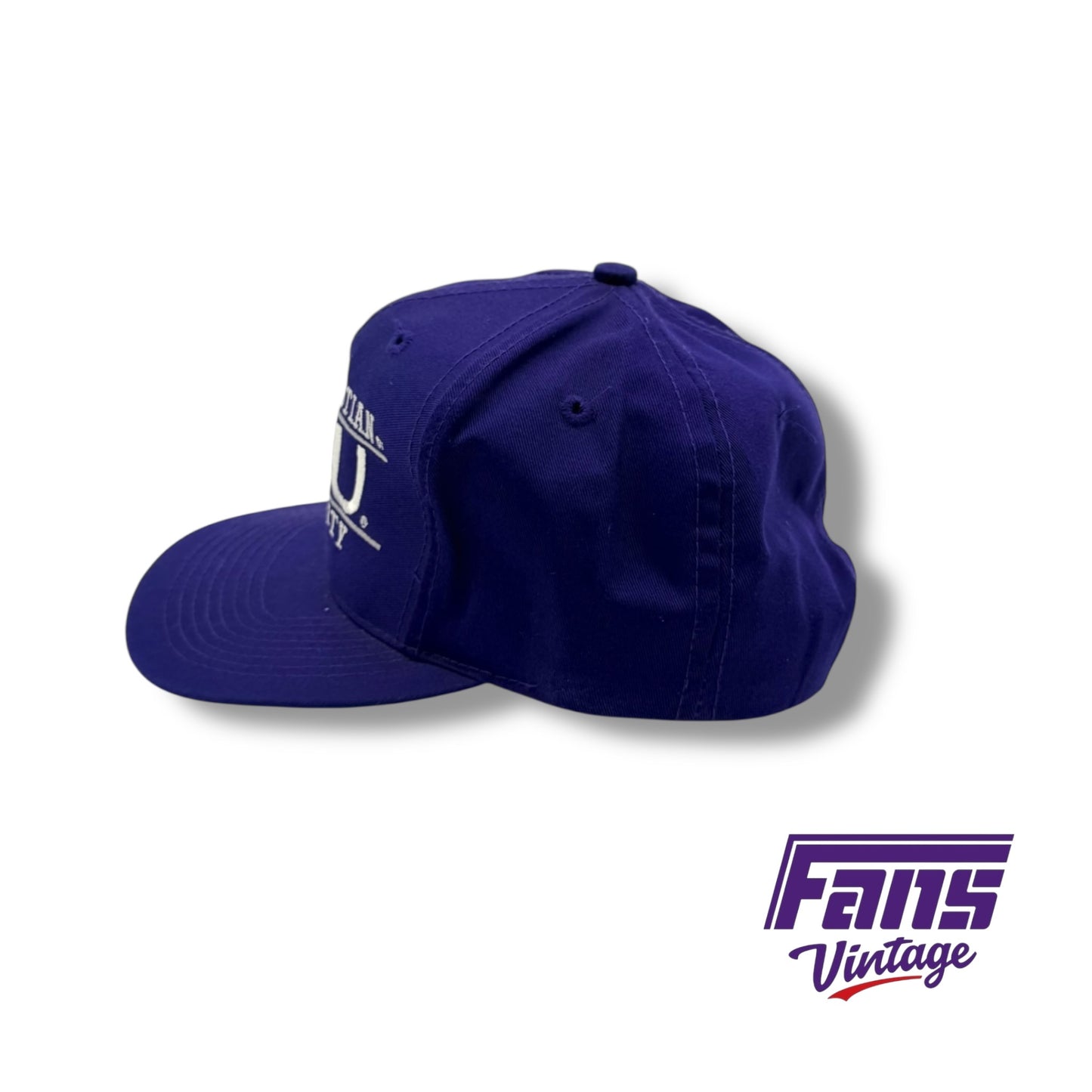 RARE 90s Vintage TCU early edition “The Game” 90s Split Bar logo SnapBack Hat