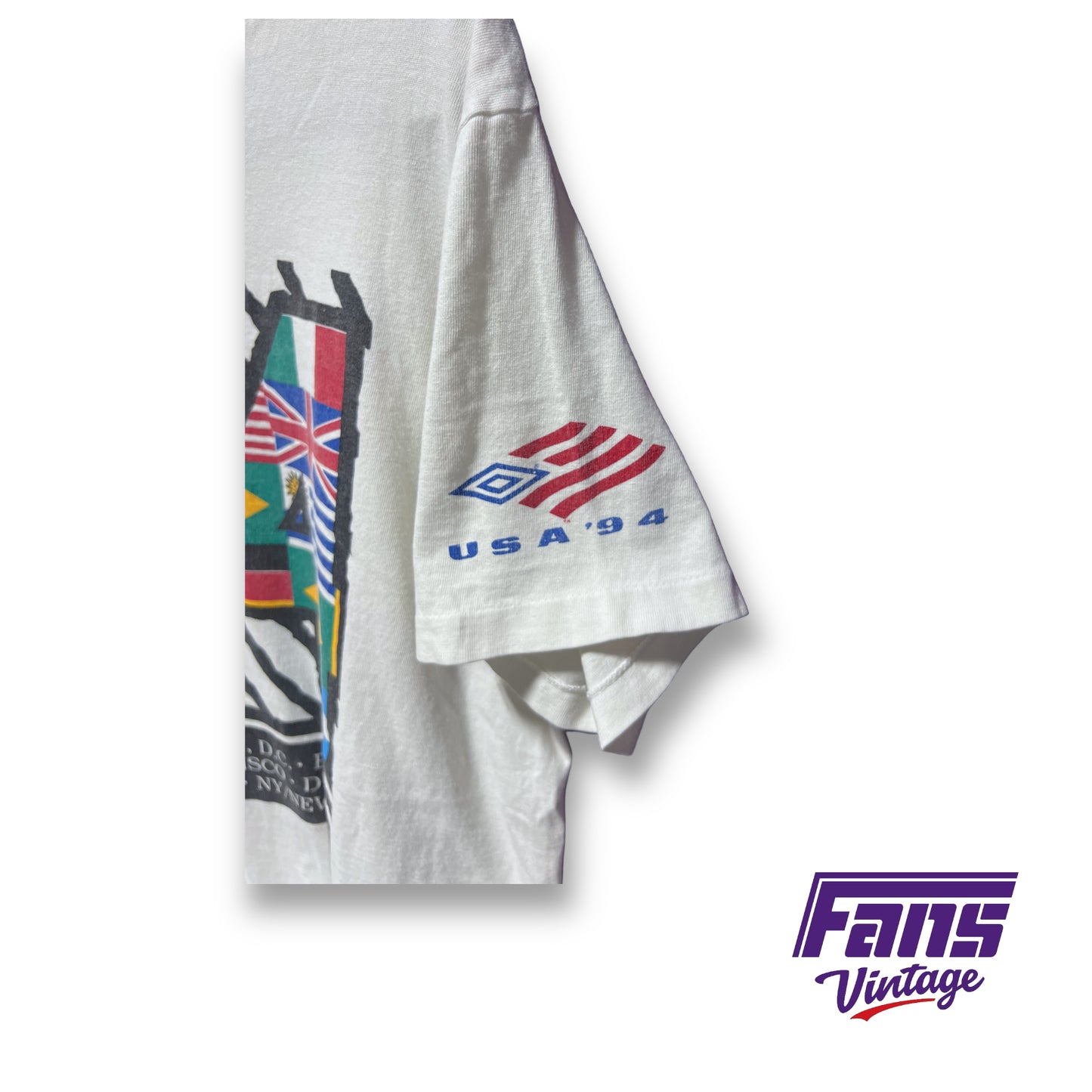 90s Vintage USA World Cup 94 Umbro Tee