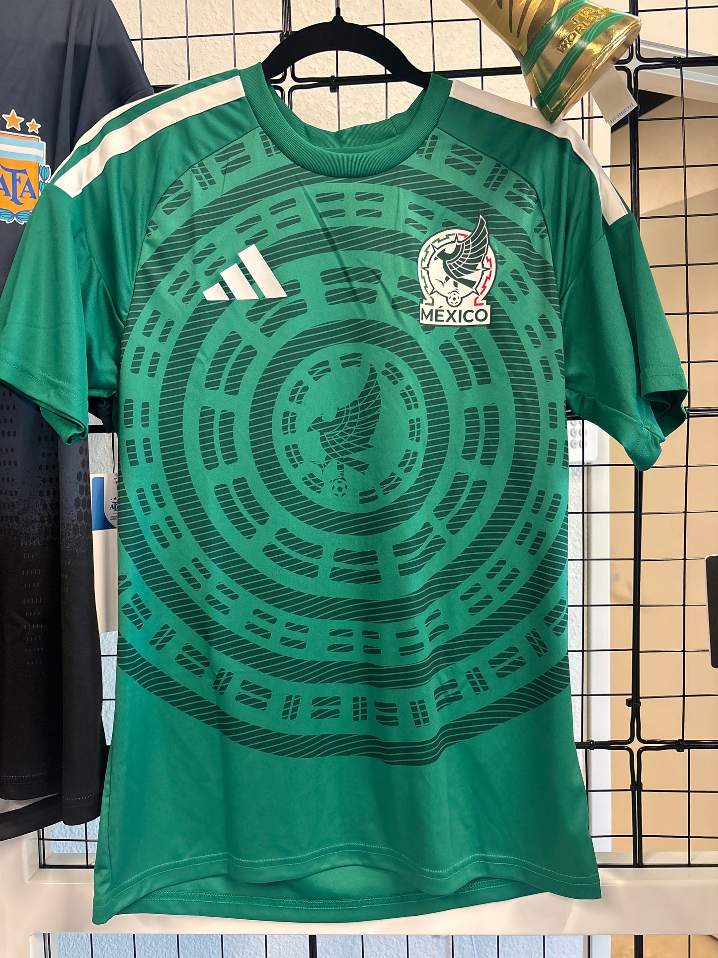 Adidas Mexico Soccer Pre Match style Jersey - NEW WITH TAGS