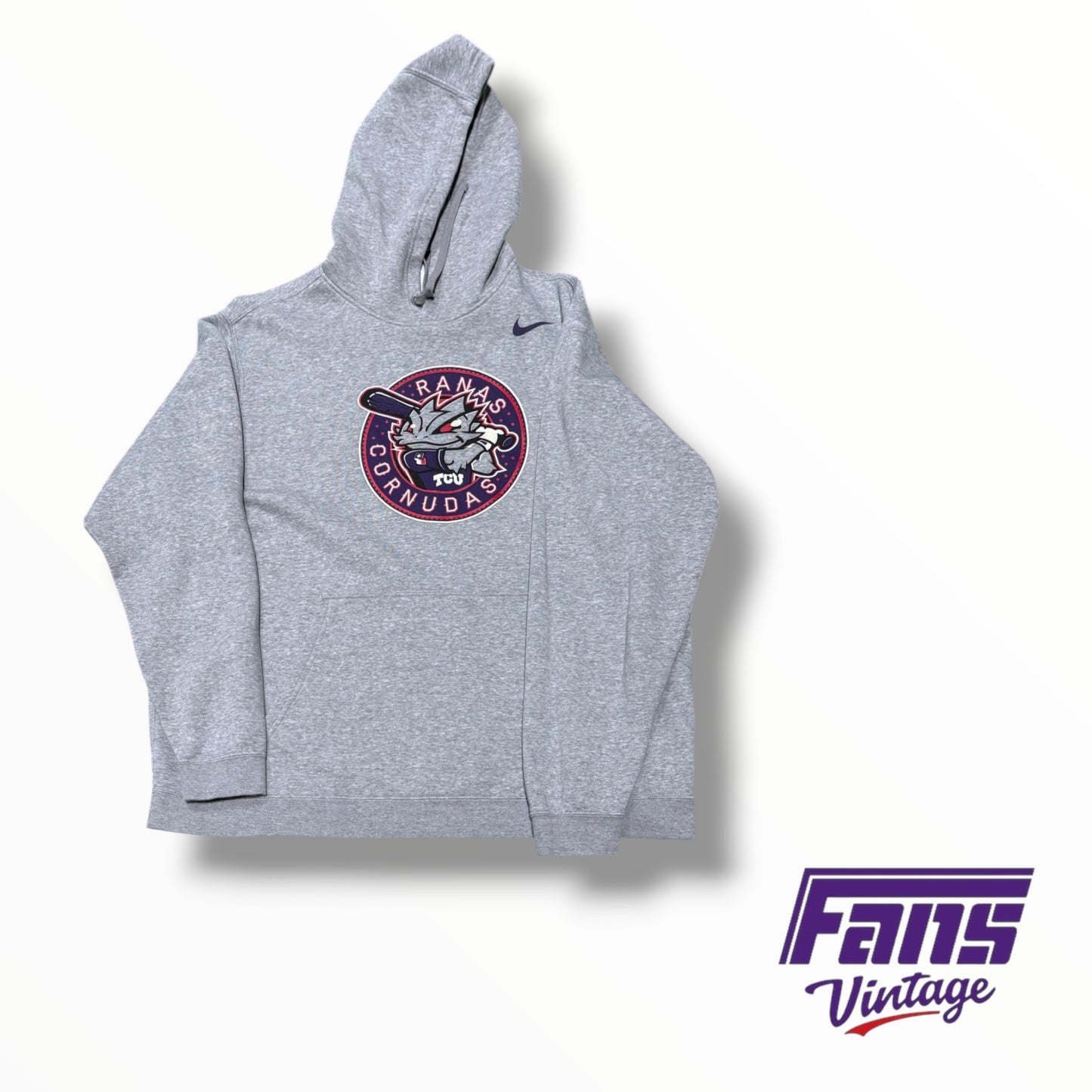 TCU Baseball Nike Team Issued Limited Edition ‘Ranas Cornudas’ Hoodie